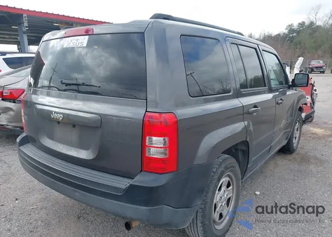 2016 Jeep Patriot Sport z USA, uszkodzony, nr VIN 1C4NJPBA8GD811808